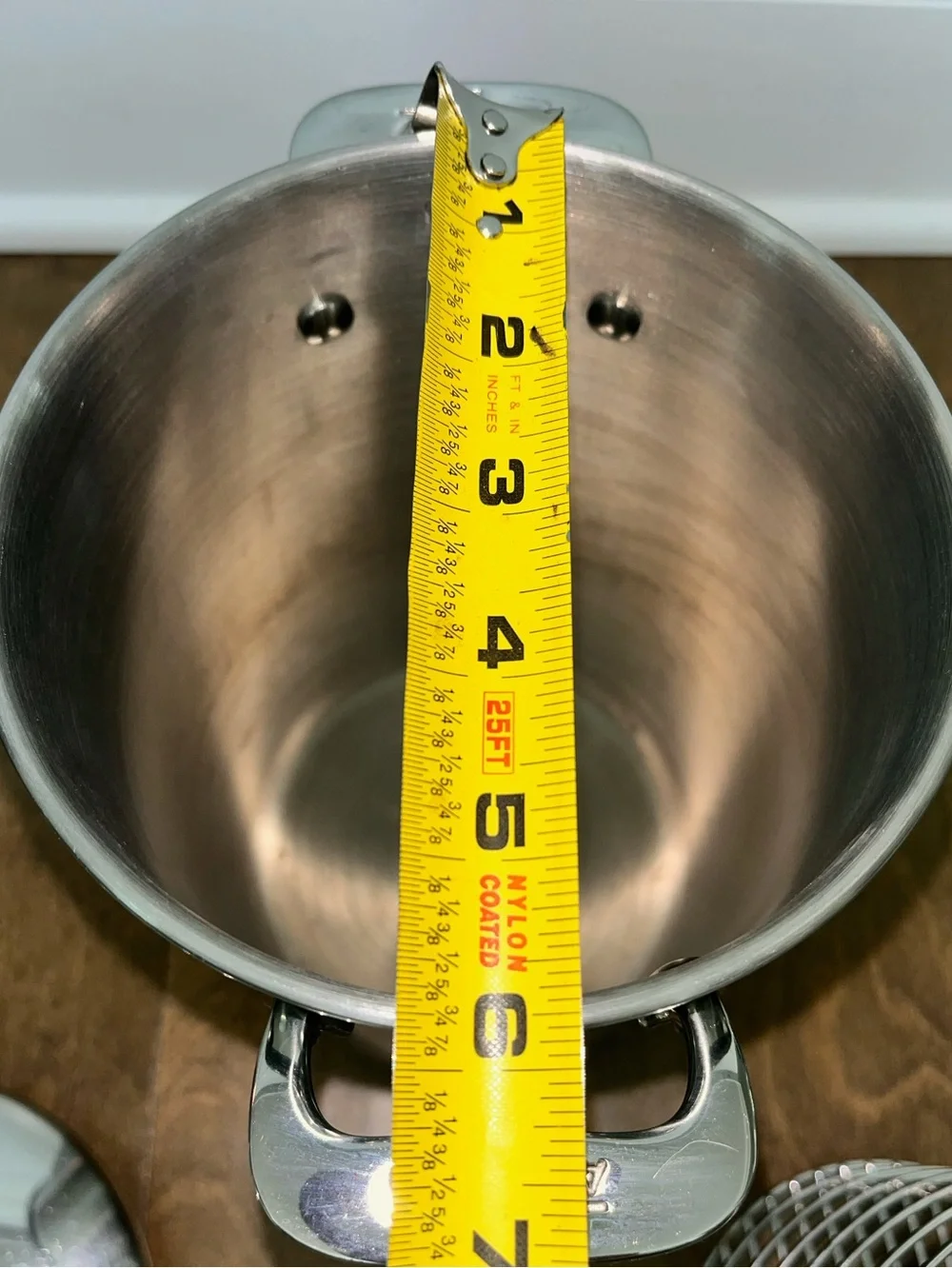 All-Clad Stainless Steel Asparagus Steamer 8.5”x6” Tall Pot w/ Basket & Lid